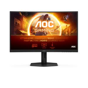 Curved Monitor - CQ27G4X -27in -2560x1440 (QHD) - Black - 0.5ms 180Hz