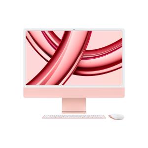 iMac - 24in - M3 8-cpu/10-gpu - 8GB Ram - 256GB SSD - 4.5k Retina Display - Magic Keyboard With Touch Id - Two USB 3 Ports - Pink - Qwertzu German