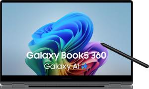 Galaxy Book5 360 - 15.6in - Core Ultra 5 - 16GB Ram - 512GB SSD - Intel Arc Graphics - Win11 Home - Azerty Belgian