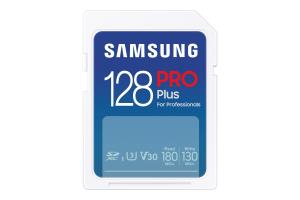 Sd Pro Plus - 128GB - Flash Card - U3, V30 , 180mb/s - White