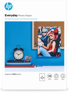 Everyday Photo Paper Semi Glossy One-sided A4 100-sheets (q2510a)