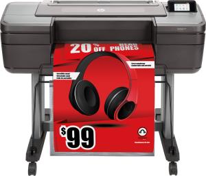 DesignJet Z6 PostScript - Color Printer - Inkjet - 24in - USB / Ethernet
