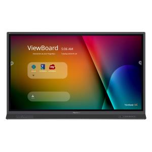 Interactive Flat Panel  - ViewBoard  IFP65521A - 65in - 3840x2160 (4K UHD) -Android 9.0 IR 350 nits USB-C DP 2x15W sub 15W array mic