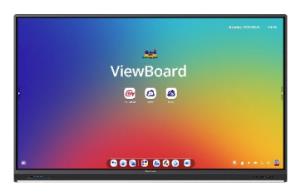 Interactive Flat Panel  - ViewBoard  IFP6553 - 65in Touchscreen - 3840x2160 (4K UHD) - Android 13.0 IR 450 nits IR 450 nits. 4x USB-C. NFC