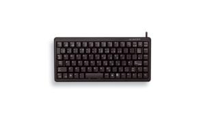 G84-4100 Compact Keys 86 - Keyboard - Corded USB + Ps/2 - Black - Qwertzu German