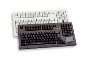 Touchboard G80-11900 Compact Keyboard Ps/2 With Integrated Touch Pad Qw/US Grey