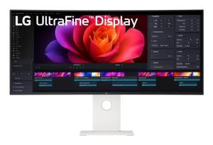 Desktop USB-c Monitor - UltraFine 40U990A-W - 40in - 5K 5120 x 2160 - IPS (21:9) - Thunderbolt 5/ USB-C/ HDMI/ DisplayPort - 5ms - White