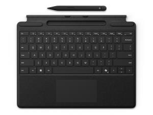 Surface Keyboard Copilot With Slim Pen - Platinum - Qwerty Int'l