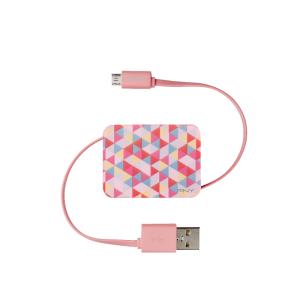 Roll-it Micro-USB Multicolor Charge & Sync Cable