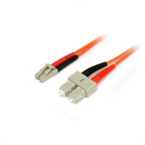 Fiber Optic Cable 50/125 Multimode Duplex Lc-male/ Sc-male 1m