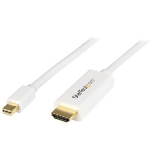 Mini DisplayPort To Hdmi Converter Cable 4k 1m White