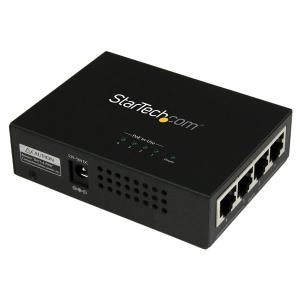 Gigabit Midspan 4-port - Poe+ Injector - 802.3at/af