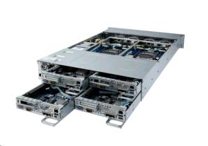 Rack Server - Intel Barebone H23n-r4o 2u4n 8cpu 32xDIMM 24xHDD 4xPci-e 2x2200w 80