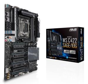 Motherboard WS C422 SAGE/10G / LGA2066 C422 DDR4 512GB SSI CEB
