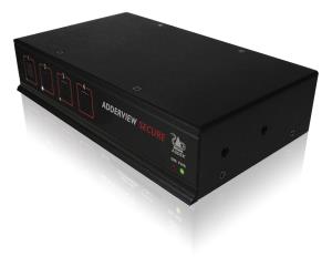 Secure KVM Switch With USB DVI 4 Port Eal4+ And Eal2+