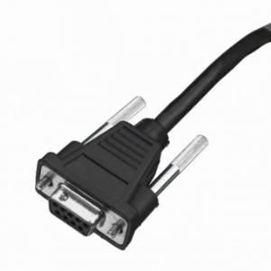 Cable: RS232 black DB9 2.9m (9.5) straight 5V external power