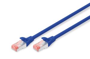 Patch cable - CAT6 - S/FTP - Snagless - Cu - 2m - blue