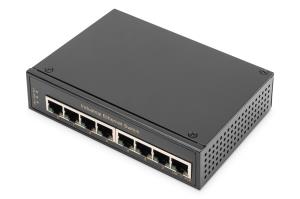 Industrial 8-Port Gigabit Switch 8x 10/100/1000Base-TX Ethernet Ports