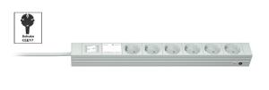Di-strip Powerstrip Schuko Moulded Right Angle Input En