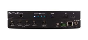 Junox 451 4k Hdr Four-input Hdmi Switcher With Auto-switching And Return Optical Audio