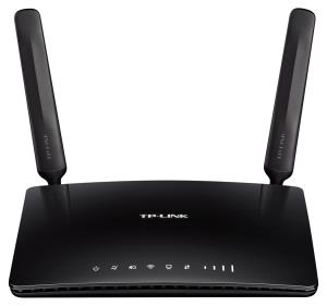 Wireless N Router Tl-mr6400 V4 Black
