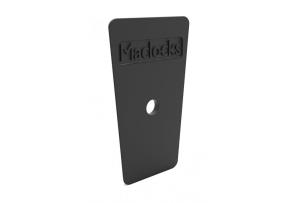 SlideDock Glue-On Plate - ONLY - Black