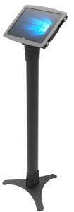 Bundle / Adjustable Floor Stand + Secure Space Enclosure for Surface Pro 7 / Galaxy TabPro S - Black