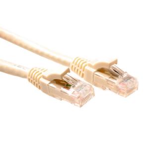 Cat5e Utp Component Level Patch Cable Ivory 1.5m