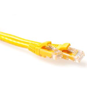 CAT6 Utp Patchcable Yellow Snagless 1.5m