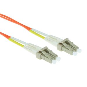 Fiber Patch Cable Lc/lc 62.5/125m Duplex Multimode 10m Orange