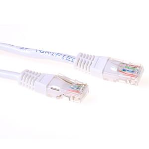 Patch cable - CAT6 - Utp - 1m - White