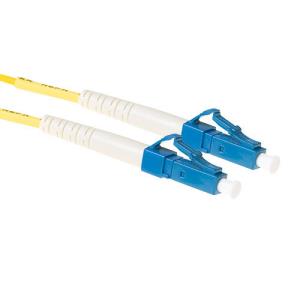 Lc-lc 9/125�m Os2 Simplex Fiber Optic Patch Cable 1.5m Yellow