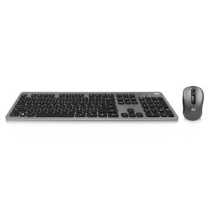 Wireless Keyboard And Mouse Set USB-C/USB-A Combi Receiver Qwerty US/Int'l