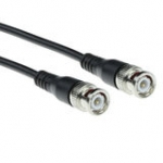 Patch Cable - RG-58 - 50 Ohm - 25cm - Black