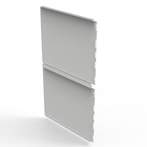 Side Panel - Slide In - 800mm - 42u  - White With Mounting Set