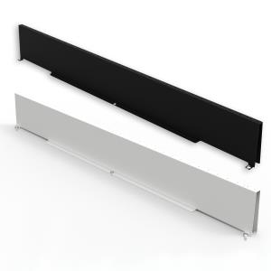 Roof Divider Panels - 300mm X 100mm - Black  2 Pieces
