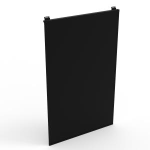 Flexible Side Wall Hpl - 1200 X 2422mm - Black